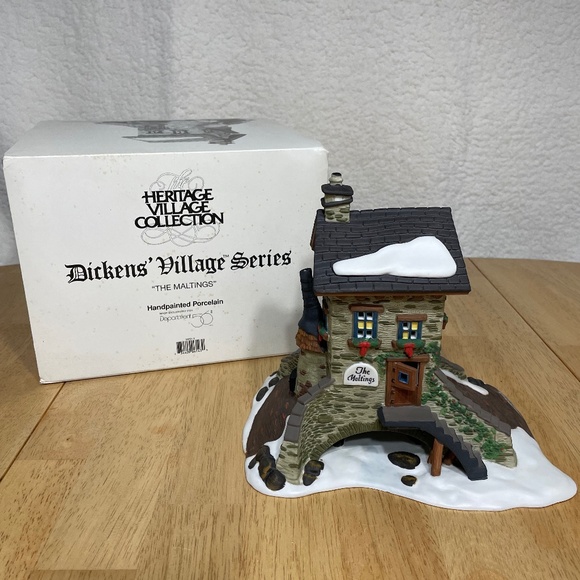 Department 56 Heritage Village Collection Dicken’s Village Series “The Maltings” - Picture 8 of 10